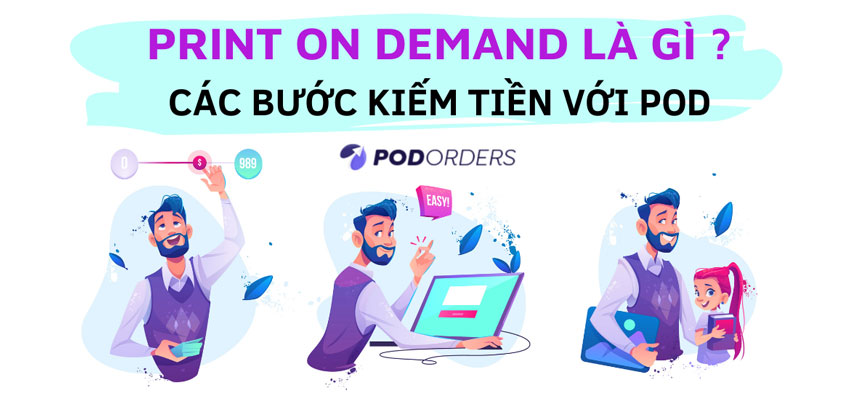 Cách Kiếm Tiền Online Bằng Máy Tính Với Print-on-Demand (In Theo Yêu Cầu)